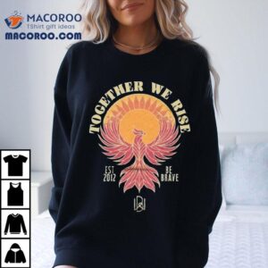 Shop X Braveworks Together We Rise Be Brave Est Tshirt