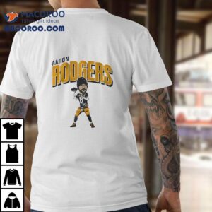Aaron Rodgers Pittsburgh Slers Football Cartoon Tshirt
