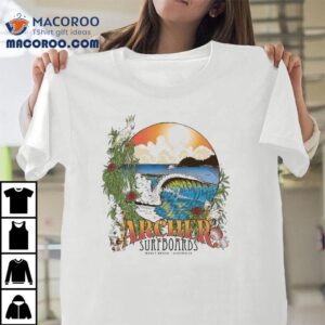 Archer Surfboards Colour Manly Beach Australia Parro Tshirt