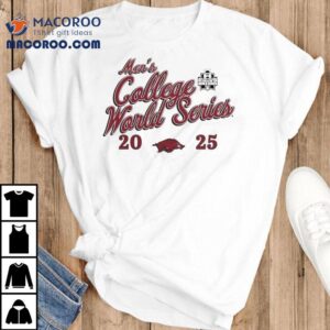 Arkansas Razorbacks Ncaa Baseball Men S College World Series Tshirt