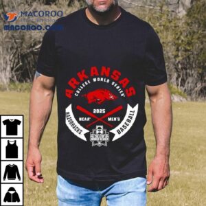 Arkansas Razorbacks College World Series Baseball Tshirt