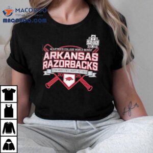 Arkansas Razorbacks Ncaa Men S College World Series The Greatest Show On Dir Tshirt