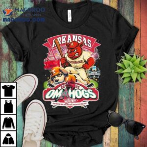 Arkansas Razorbacks Stomp Tennessee Volunrs Ncaa College World Series Masco Tshirt