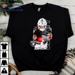 Ashton Jeanty Las Vegas Raiders Football Graphic Tshirt