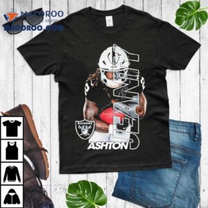 Ashton Jeanty Las Vegas Raiders Player Tshirt