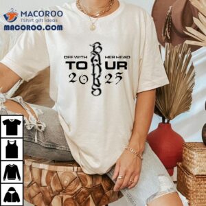 Banks Off With Her Head Tour Tshirt