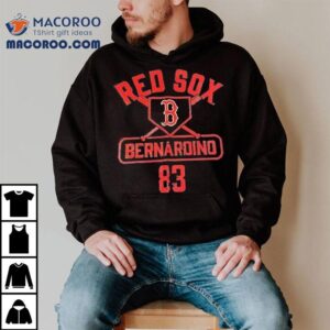 Boston Red Sox Brennan Bernardino 83 Shirt 2 Boston Red Sox Brennan Bernardino Tshirt