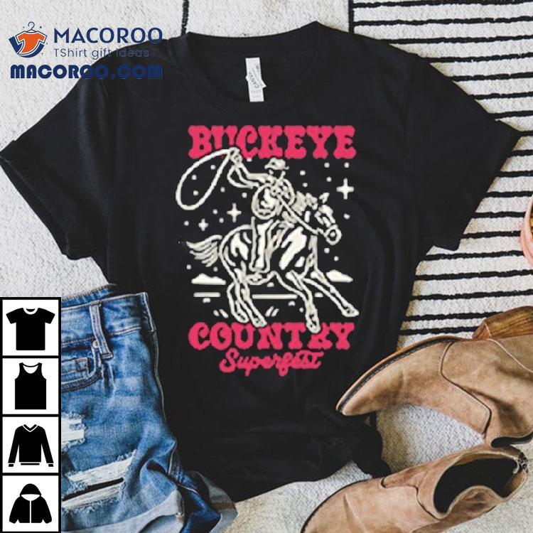 Buckeye Country Superfest Cowboy Shirt Buckeye Country Superfest Cowboy Shirt
