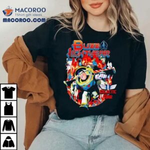 Buzz Lightyear Galactic Tour Tie Dye Toy Shirt 2 Buzz Lightyear Galactic Tour Tie Dye Toy Tshirt