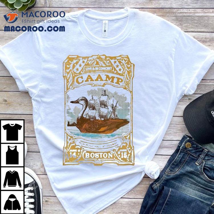 Caamp The Band Mgm Music Hall At Fenway June 14+15 2025 Boston, Ma Shirt Caamp The Band Mgm Music Hall At Fenway June 14+15 2025 Boston, Ma Shirt