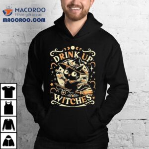 Cat Drink Like A Witch Tshirt