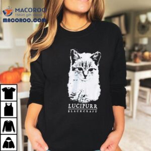 Cat Lucipurr Blackcraf Tshirt