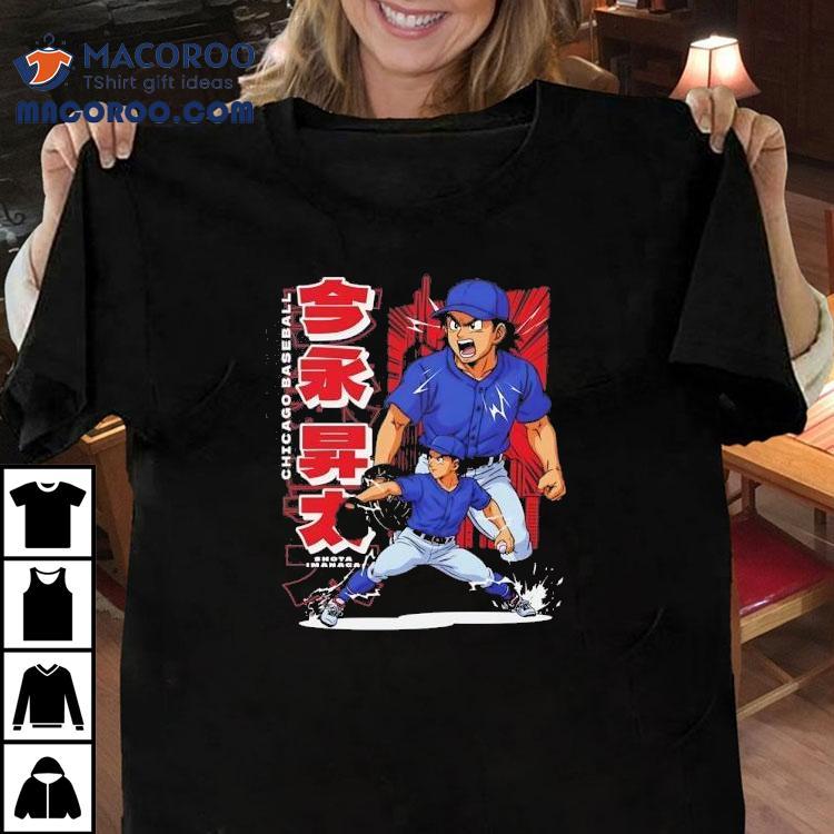 Chicago Cubs Shota Imanaga Japanese Anime Shirt Chicago Cubs Shota Imanaga Japanese Anime Shirt