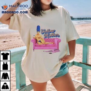 Choriza May Yellow Mother Sofa Tshirt
