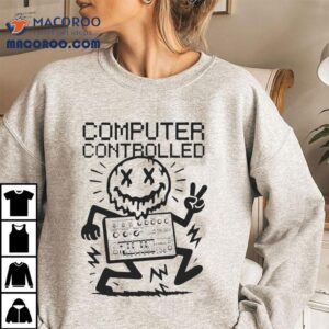Computer Controlled Face Mel Tshirt
