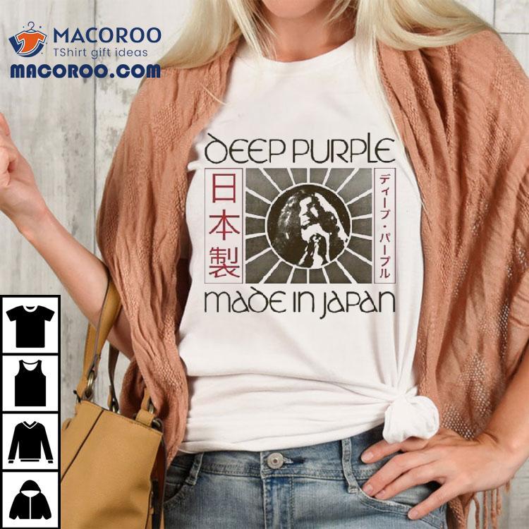 Deep Purple Made In Japan Kanji Shirt Deep Purple Made In Japan Kanji Shirt