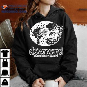 Downward Skateboard Magazine Mic Shirt 2 Downward Skateboard Magazine Mic Tshirt