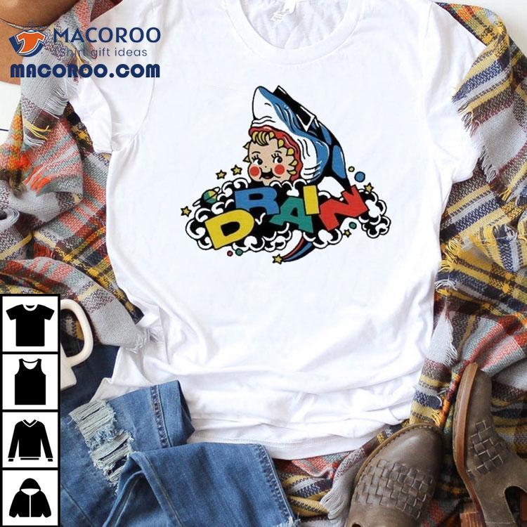 Drain Rainbow Shark Shirt Drain Rainbow Shark Shirt
