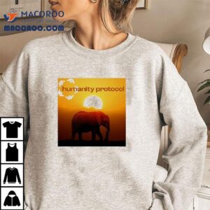 Elephant Humanity Protocol Tshirt
