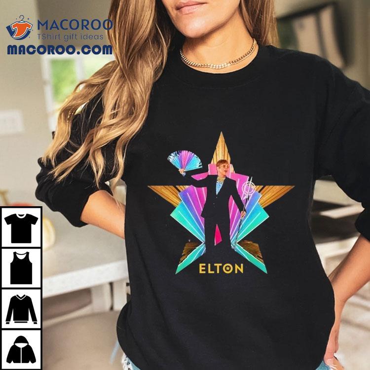 Elton John Yellow Brick Road Fan Tour Shirt Elton John Yellow Brick Road Fan Tour Shirt