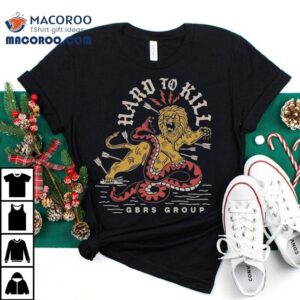 Gbrs Group Hard To Kill Snake Lion Shirt 2 Gbrs Group Hard To Kill Snake Lion Tshirt