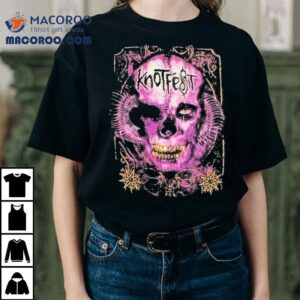 Knotfest Composite Skull Roadshow Tour Tshirt