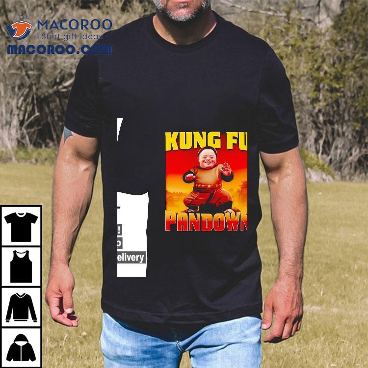 Kung Fu Pandown Graphic Shirt Kung Fu Pandown Graphic Shirt