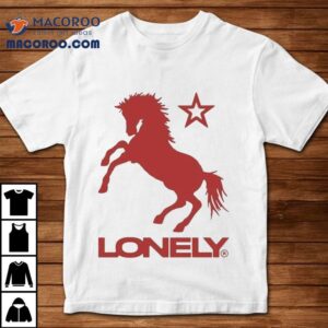 Lonely Ghost Midnight Run Horse Tshirt