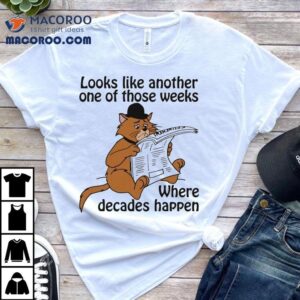 Looks Like Another One Of Those Weeks Where Decades Happen Ca Tshirt