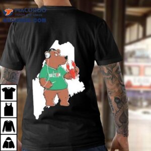 Maine Bear Section Shrimp Tshirt