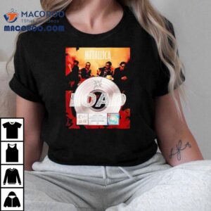 Metallica Load Platinum Award Plaque Signed Shirt 2 Metallica Load Platinum Award Plaque Signed Tshirt