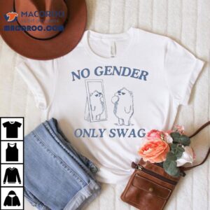 No Gender Only Swag Bear Mirror Tshirt