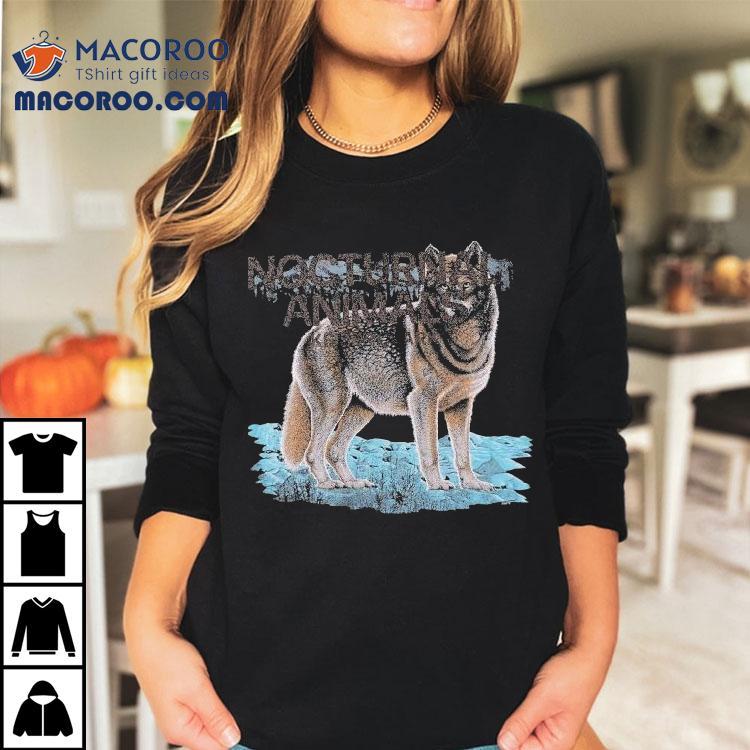 Nocturnal Animals Wolf Shirt Nocturnal Animals Wolf Shirt