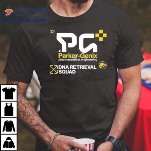 Parker Genix Pharmaceutical Engineering Dna Retrieval Squad Shirt 2 Parker Genix Pharmaceutical Engineering Dna Retrieval Squad Tshirt