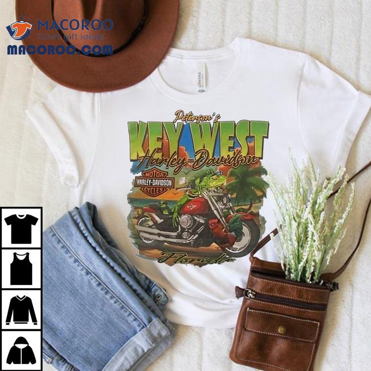 Peterson’s Key West Harley-davidson Florida Shirt Peterson’s Key West Harley-davidson Florida Shirt