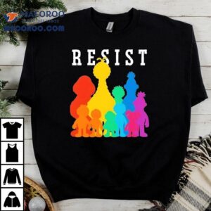Resist Puppets Cast Of Characters Lgb Tshirt