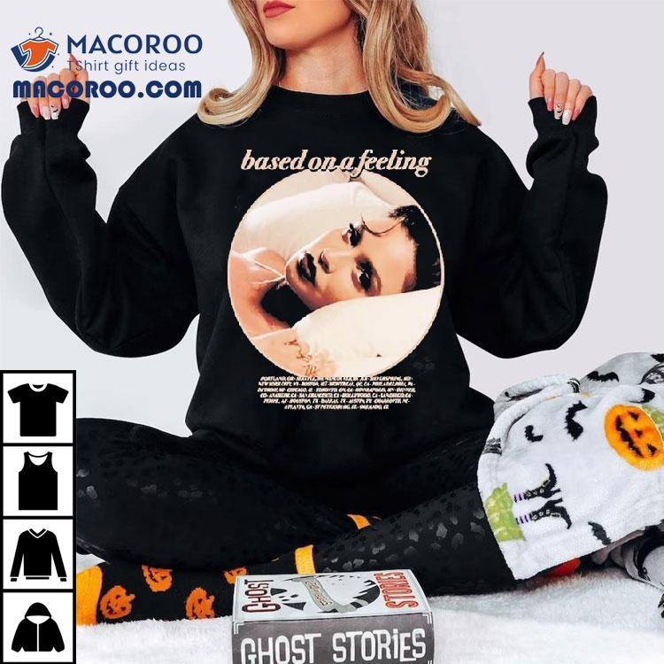 Sabrina Claudio Pillow Based On A Feeling 2022 Tour Shirt Sabrina Claudio Pillow Based On A Feeling 2022 Tour Shirt