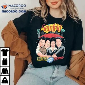 Seinfeld High Talker Bubble Boy Spongewontly Cast Yada Yada Yada Nyc Tshirt