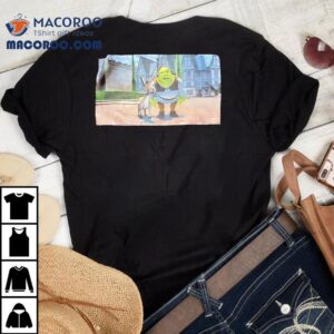 Shrek And Donkey Photo Tshirt