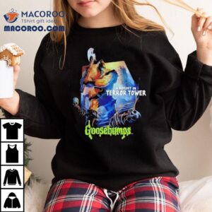 Skeleton Goosebumps A Night In Terror Tower Tshirt