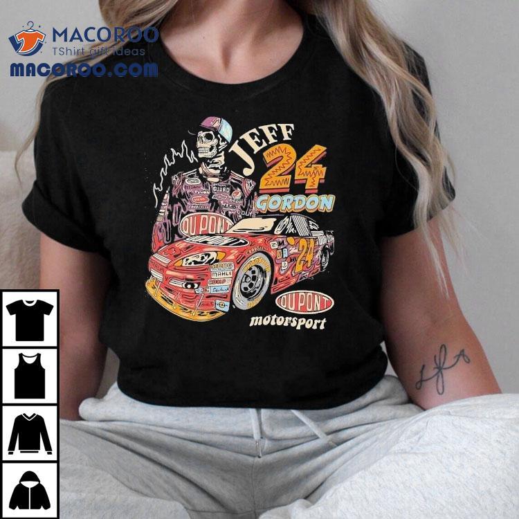 Skeleton Jeff Gordon No 24 Chevrolet For Hendrick Motorsports In The Former Nascar Shirt Skeleton Jeff Gordon No 24 Chevrolet For Hendrick Motorsports In The Former Nascar Shirt