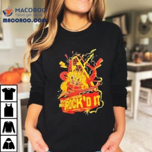 Skeleton Rip Hollywood Ride Rock D It Universal Studios Tshirt