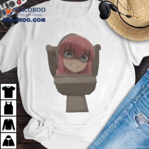 Skibidi Bocchi Anime In Toilet Bocchi The Rock S Tshirt