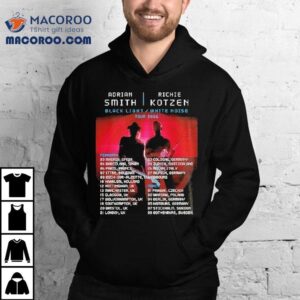 Smith Kotzen Tour 2026 Black Light White Noise Featuring Europe Dates And Red Neon Rock Duo Shirt 2 Smith Kotzen Tour Black Light White Noise Featuring Europe Dates And Red Neon Rock Duo Tshirt