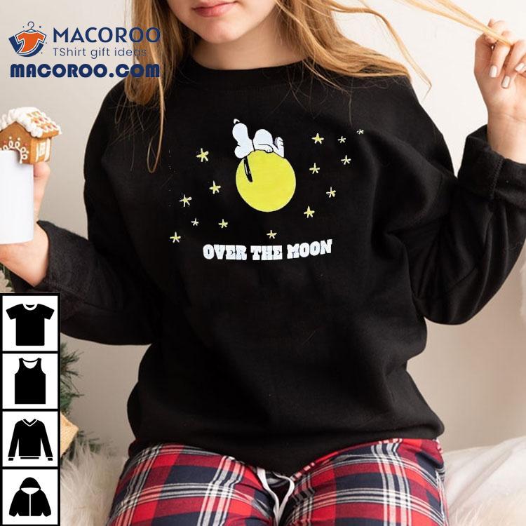 Snoopy Over The Moon Shirt Snoopy Over The Moon Shirt