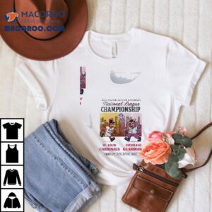 St Louis Cardinals Vs Cleveland Guardians Mlb National League Championship Masco Tshirt