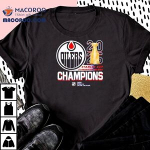 Stanley Cup Final Champions Edmonton Oilers Tshirt