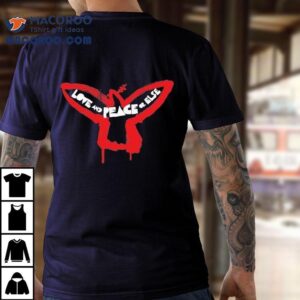 U2 Love And Peace Or Else Bird Shirt 2 U Love And Peace Or Else Bird Tshirt