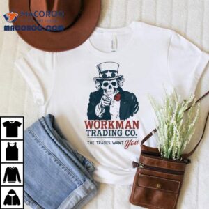 Uncle Sam Workman Trading Co The Trades Want You Shirt 2 Uncle Sam Workman Trading Co The Trades Want You Tshirt