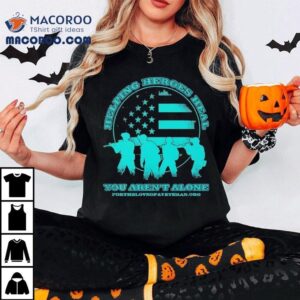 Usa Soldiers Helping Heroes Heal You Aren't Alone Vintage Shirt 2 Usa Soldiers Helping Heroes Heal You Aren T Alone Vintage Tshirt